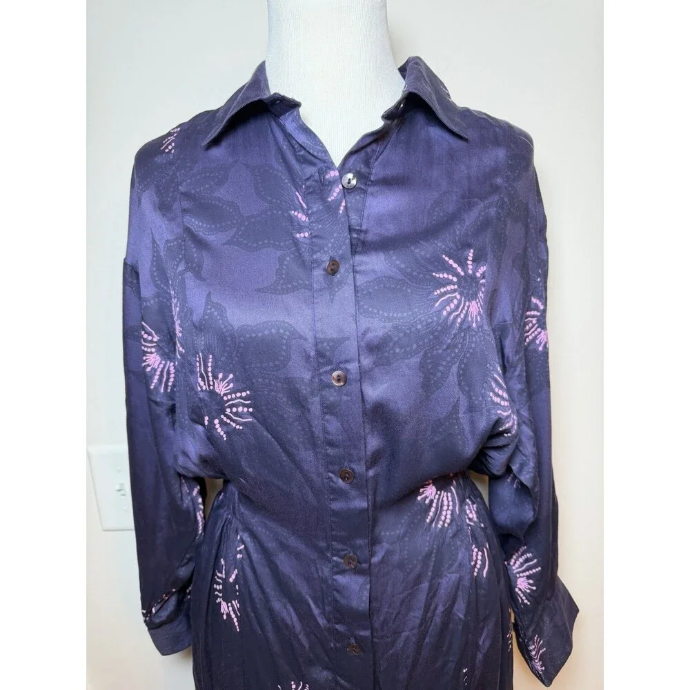 Omika Maxi Mara Midnight Dress Women’s Small Purple NWT($253) Bohemian Luxury - Picture 3 of 11